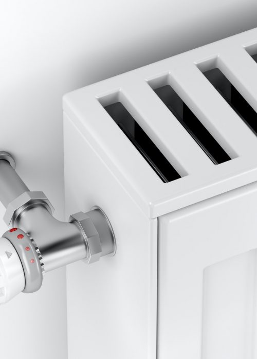 Heating radiator with thermostat valve
